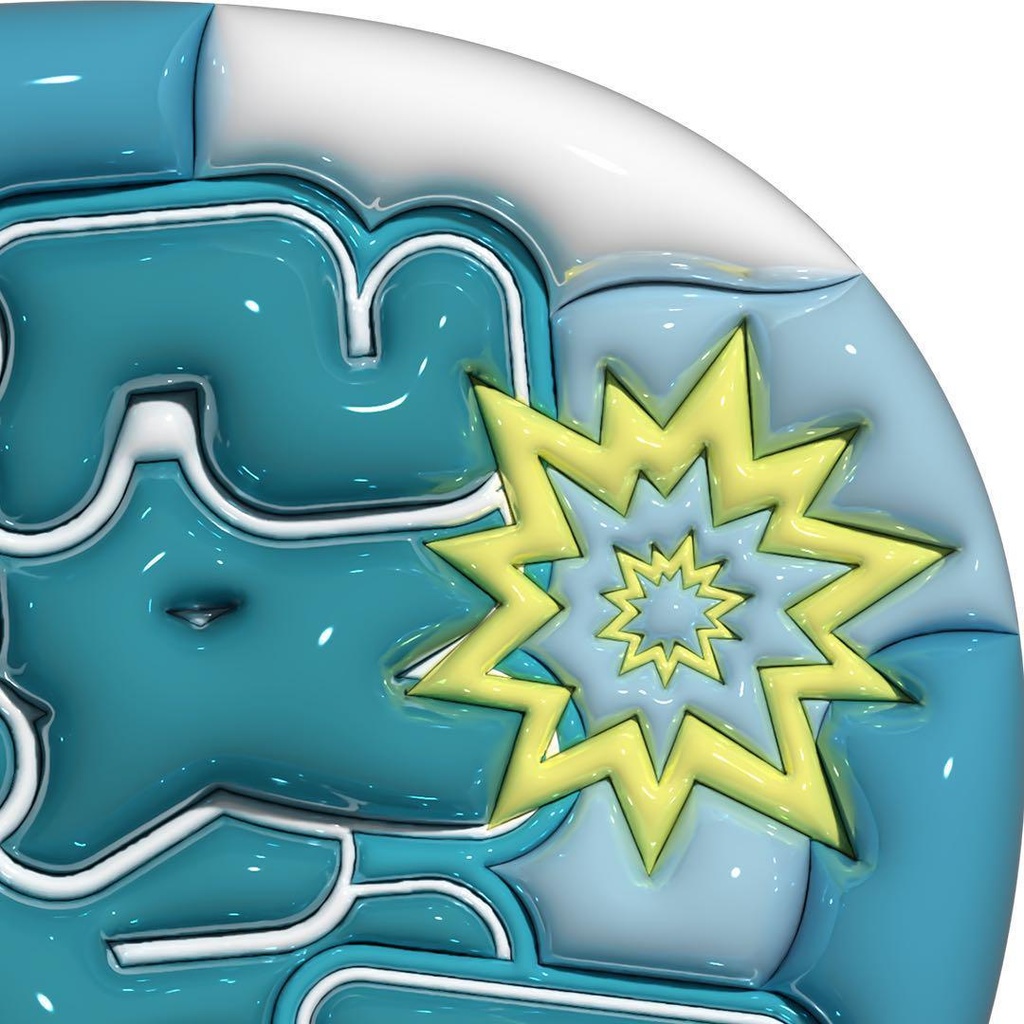 【No.0033】ぷっくりうちわ文字 名前 ファンサ 撃って