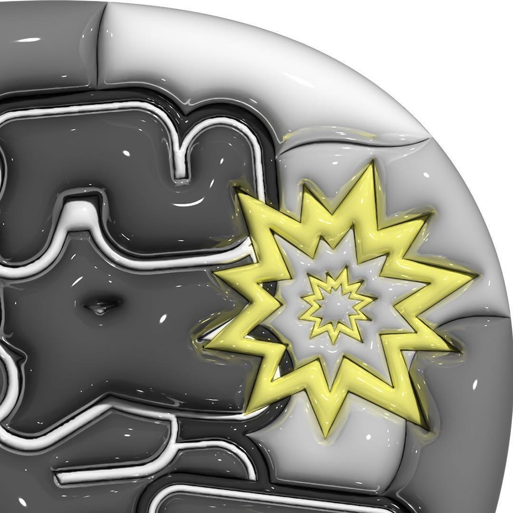 【No.0033】ぷっくりうちわ文字 名前 ファンサ 撃って