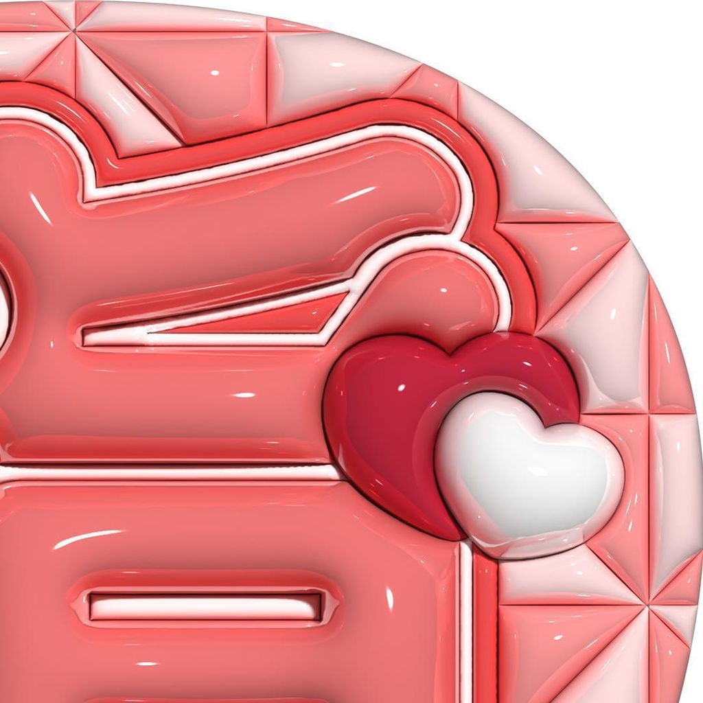 【No.0035】ぷっくりうちわ文字 名前 ファンサ 指さして