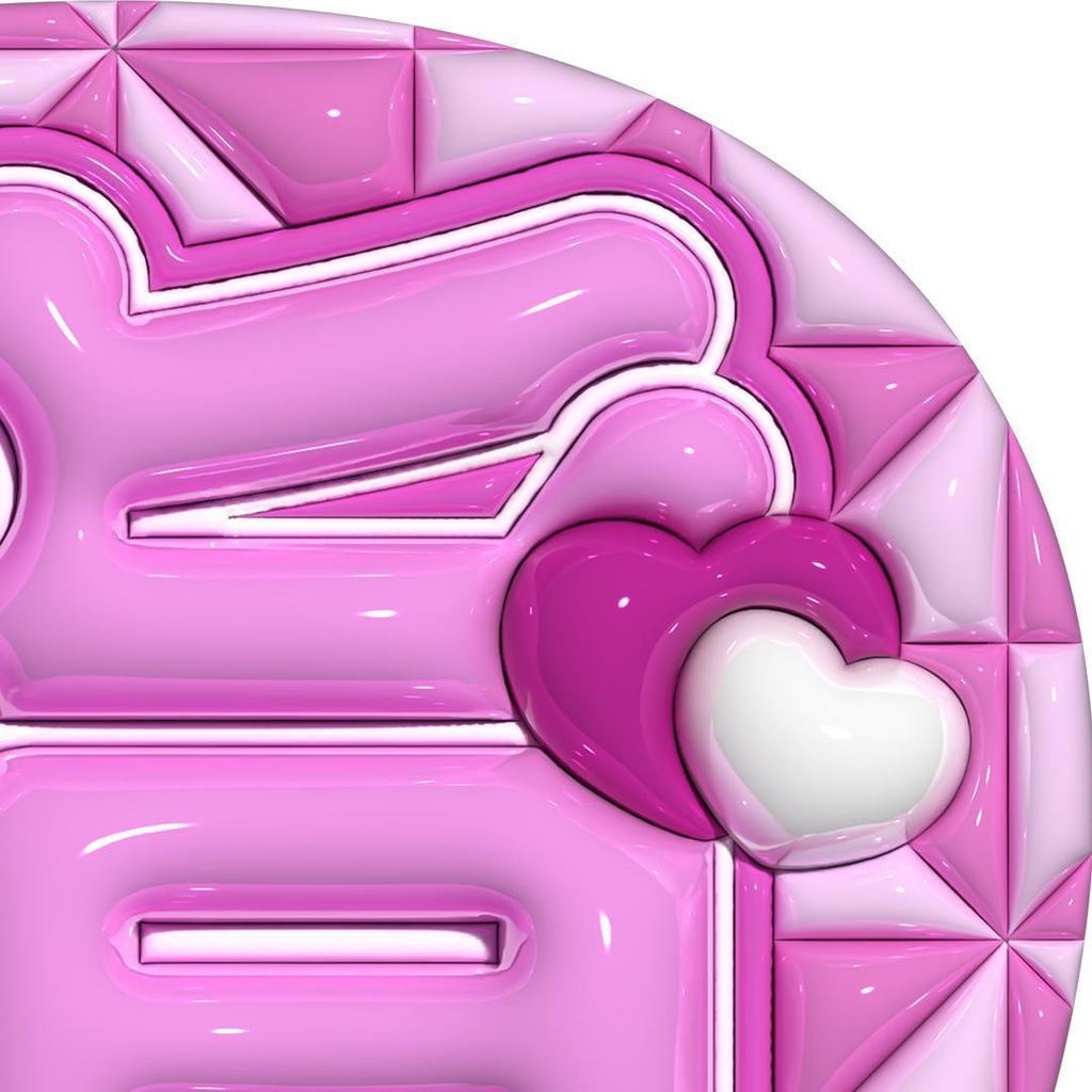 【No.0035】ぷっくりうちわ文字 名前 ファンサ 指さして