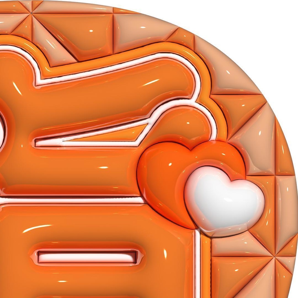 【No.0035】ぷっくりうちわ文字 名前 ファンサ 指さして