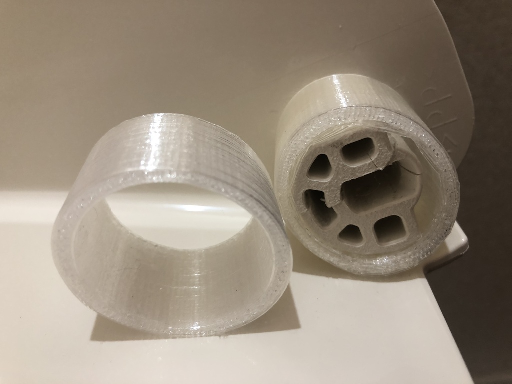 【便座カバー補強】TOTO便座カバー修理用パーツ オリジナルSTLデータ