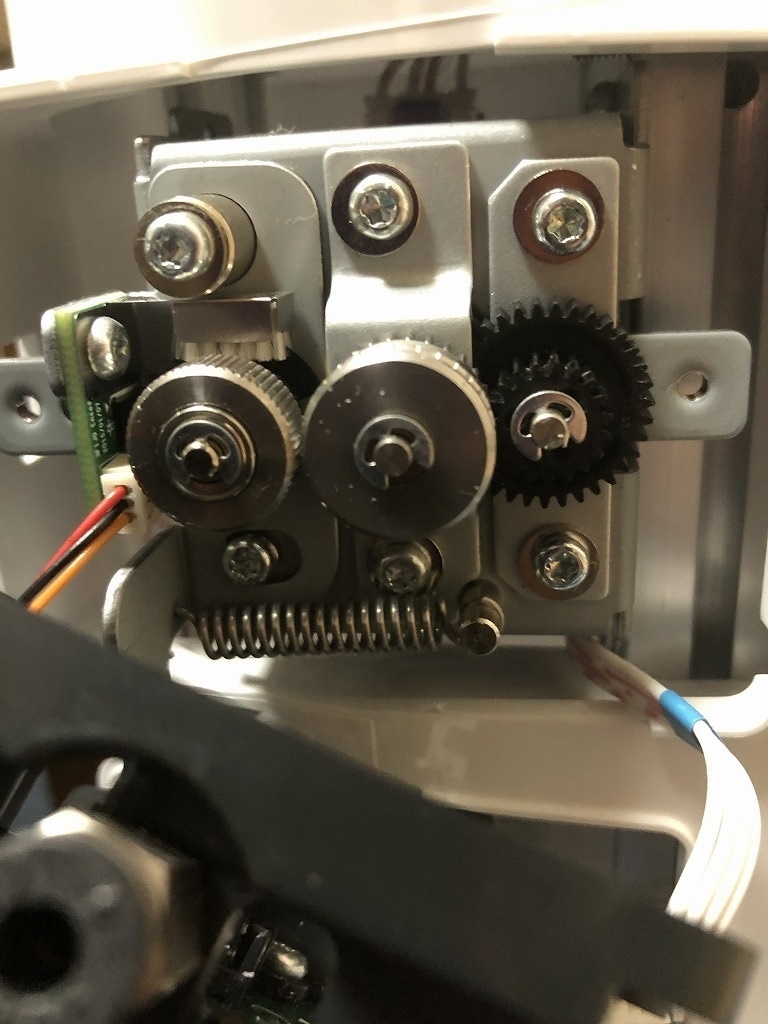 3Dプリンター ダヴィンチmini W+ フィラメント送りギヤSTLデータ