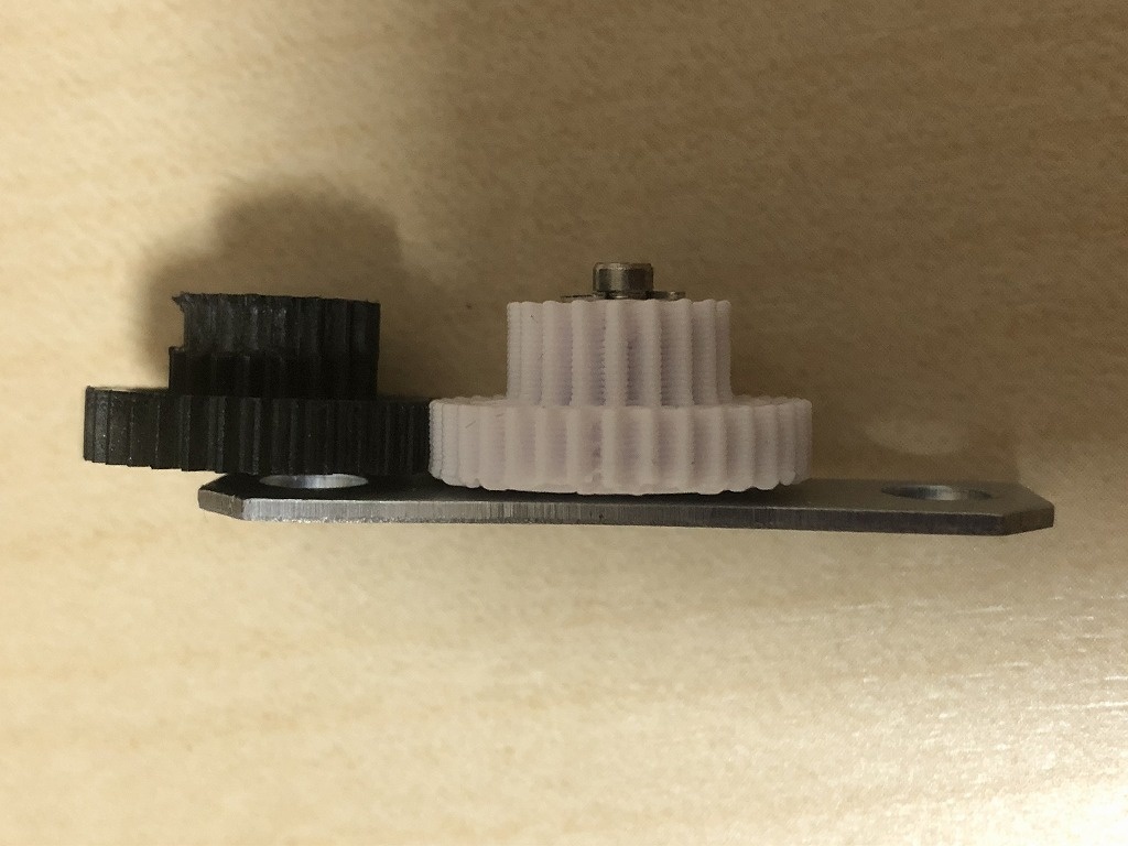 3Dプリンター ダヴィンチmini W+ フィラメント送りギヤSTLデータ