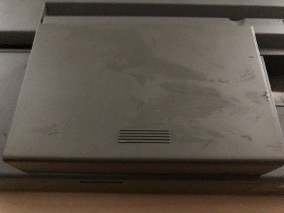 NEC PC-9801ノートパソコン バッテリー側STLデータ