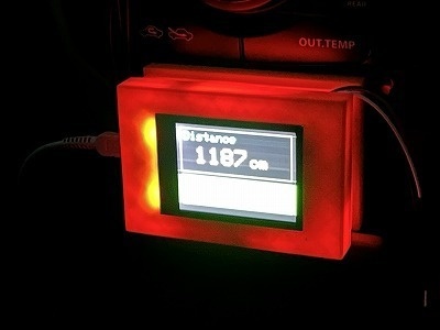 パーキング距離計(軽自動車用)簡単取付!