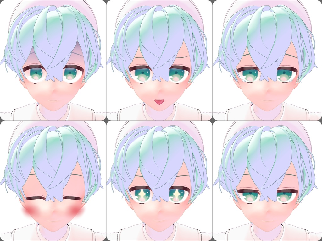 💎アクラシエル君【VRC向け3Dモデル】