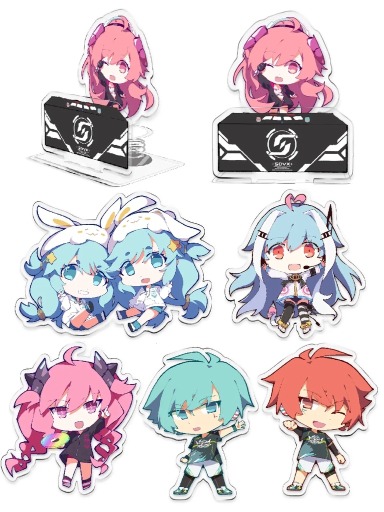 [SDVX][委託販売] ばね付きアクリルスタンド