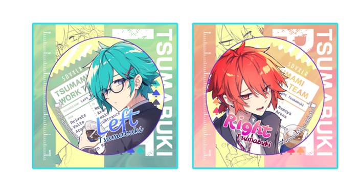 [SDVX][委託販売] 烈風刀＆雷刀 作業チーム 缶バッジ