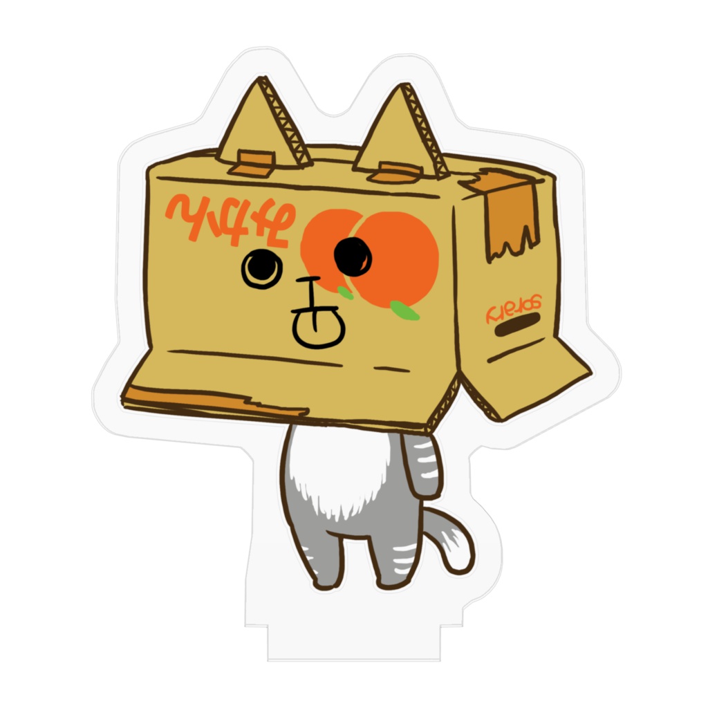 ダンボール猫
