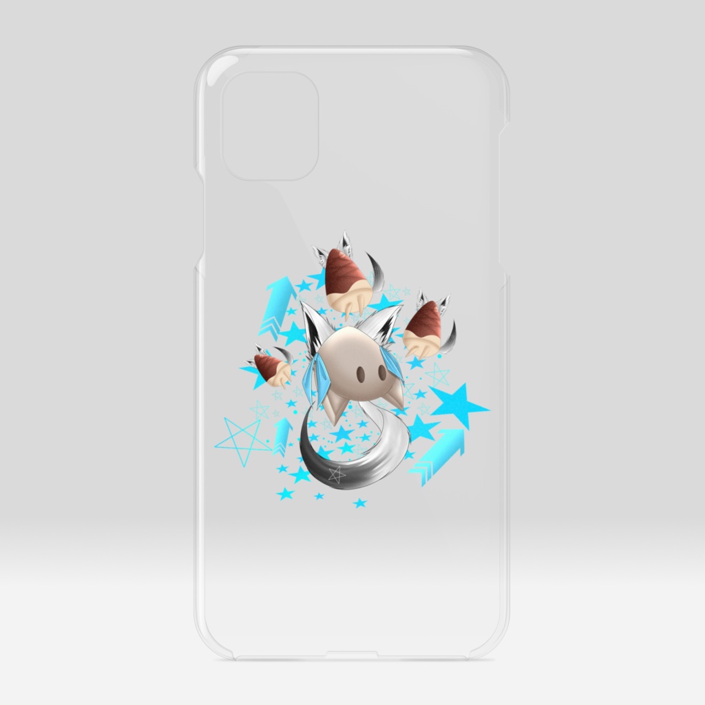 Shirakami Fubuki 白上フブキ クリアiPhoneケース