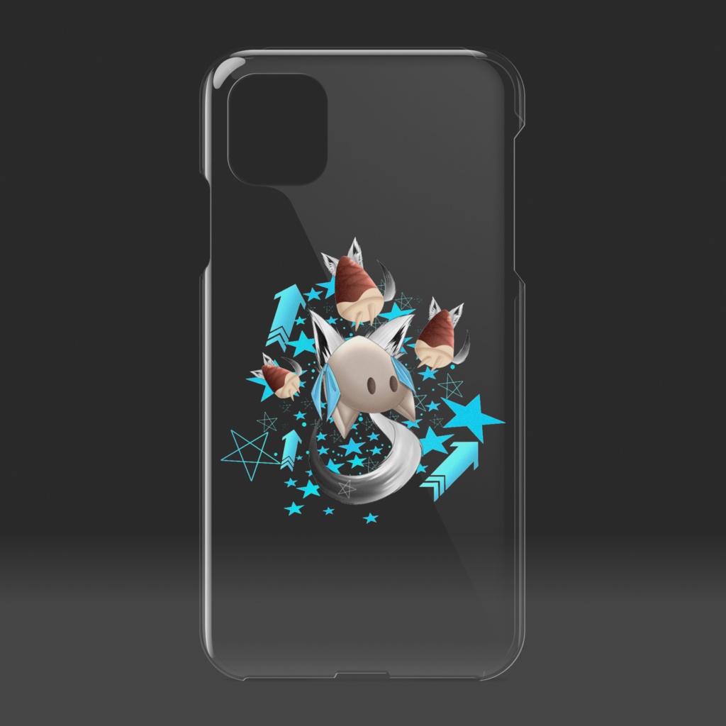 Shirakami Fubuki 白上フブキ クリアiPhoneケース