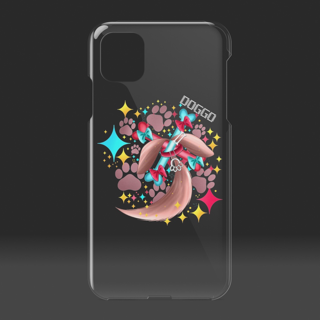 Inugami Korone 戌神ころね クリアiPhoneケース