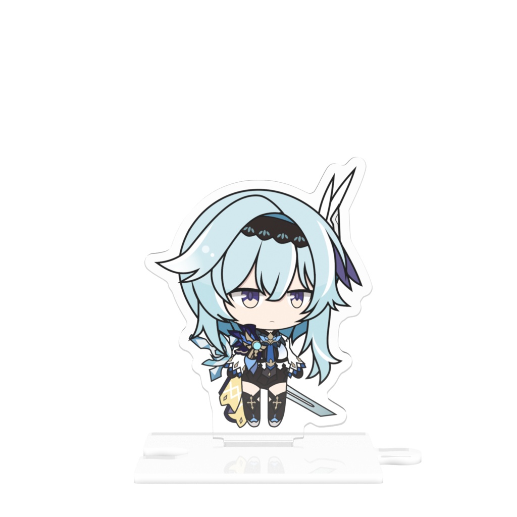[つながるアクスタ] Eula エウルア Genshin Impact