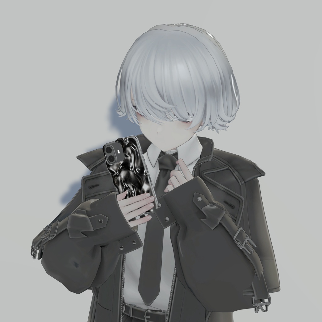 【BloomPhone 3対応】Liquid Chrome / スマホケース