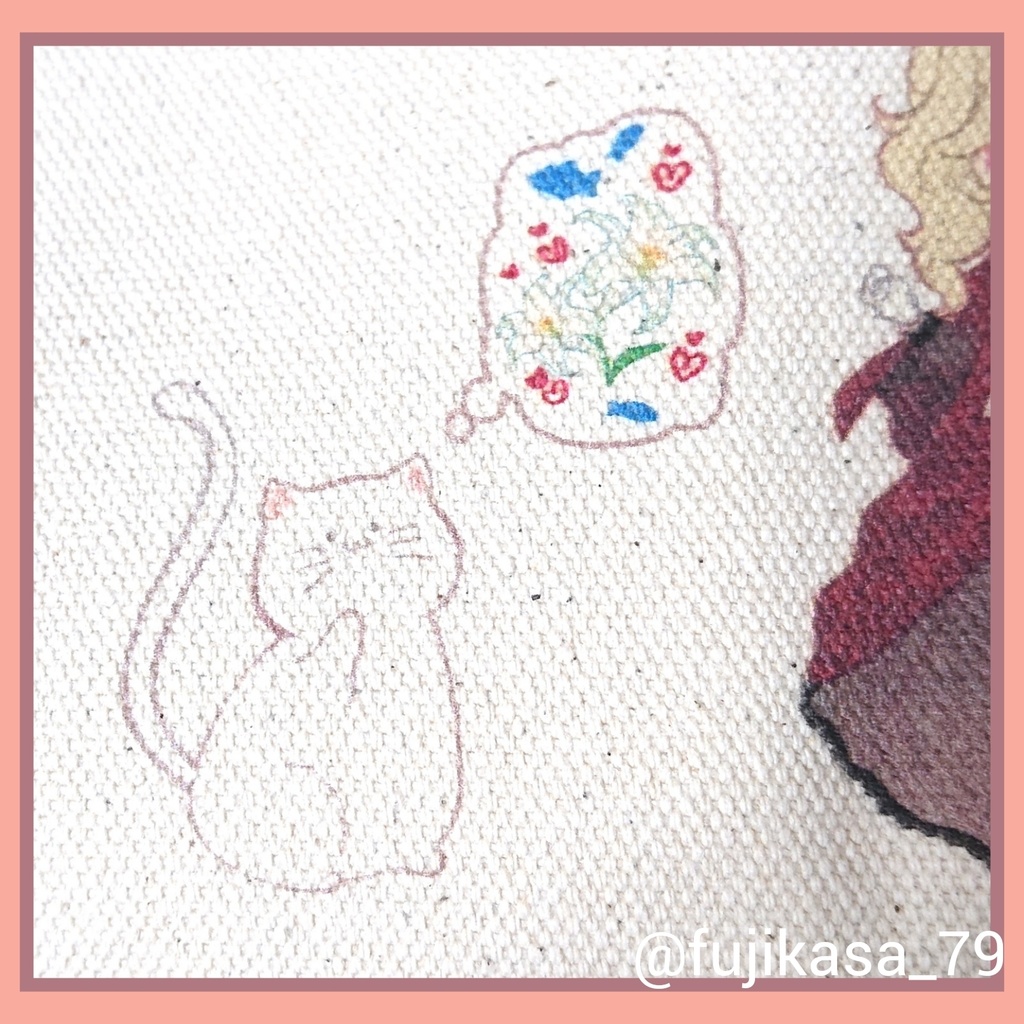 トートバッグ(3種【悪役令嬢が正ヒロインを口説き落とす話。】