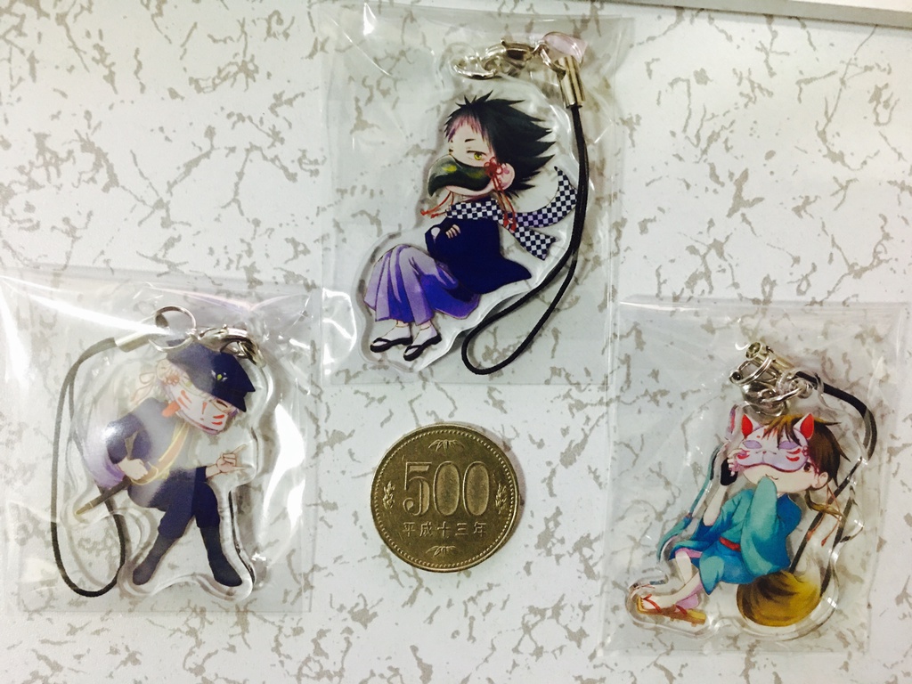 オリジナルアクリルキーホルダー(A.東狐)