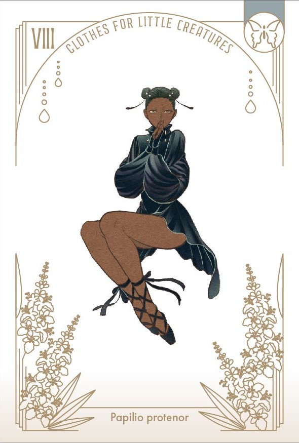 「虫の装い」ポストカードセット(12枚1セット)