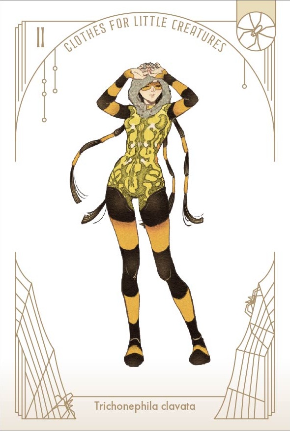 「虫の装い」ポストカードセット(12枚1セット)