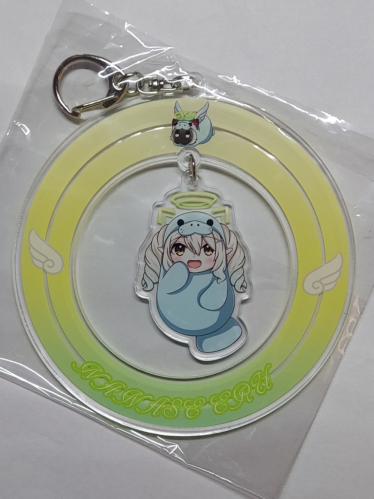 【非公式】マナティにゃにゃせゆらゆらキーホルダー