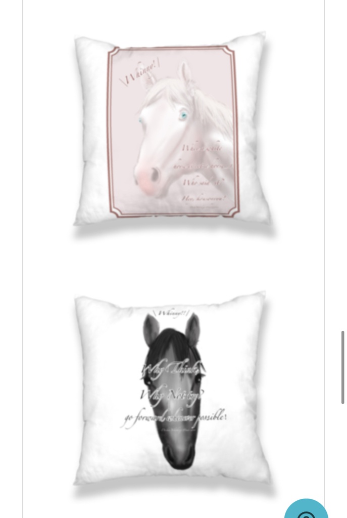 お馬さんクッションカバー!【イロイロタクサン】