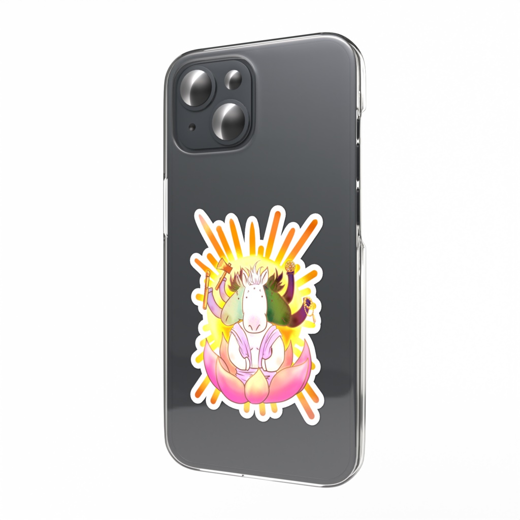 ゆるっと馬頭観音!スマホステッカー