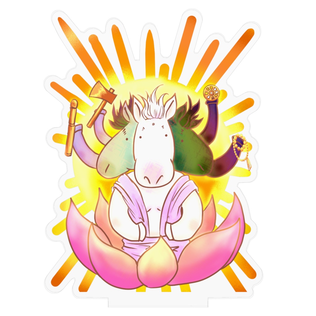 馬頭観音アクスタ!台座デザイン付きノーマルアクスタ