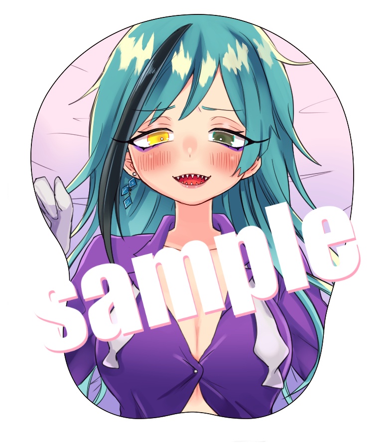 フロイド♀　ミニおっぱいマウスパッドストラップ