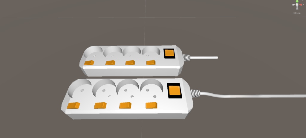 電源タップ 멀티탭 prefab