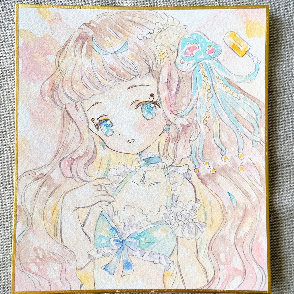 色紙…クラゲちゃん