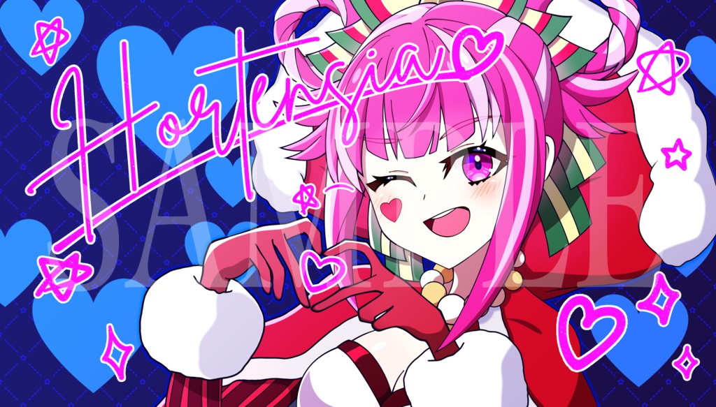 オルテンシア 壁紙アニメーション | Hortensia Wallpaper Animation