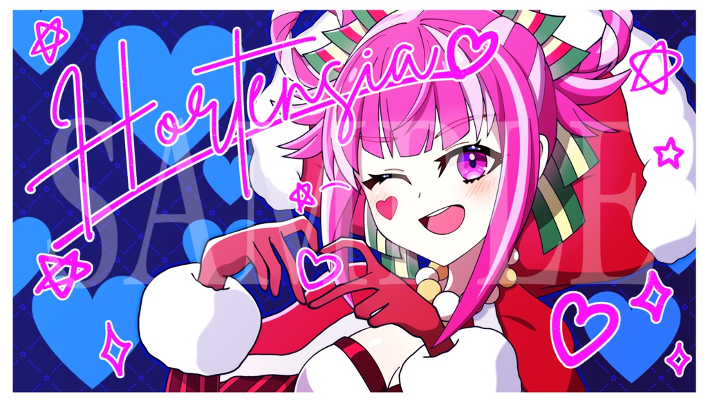 オルテンシア 壁紙アニメーション | Hortensia Wallpaper Animation