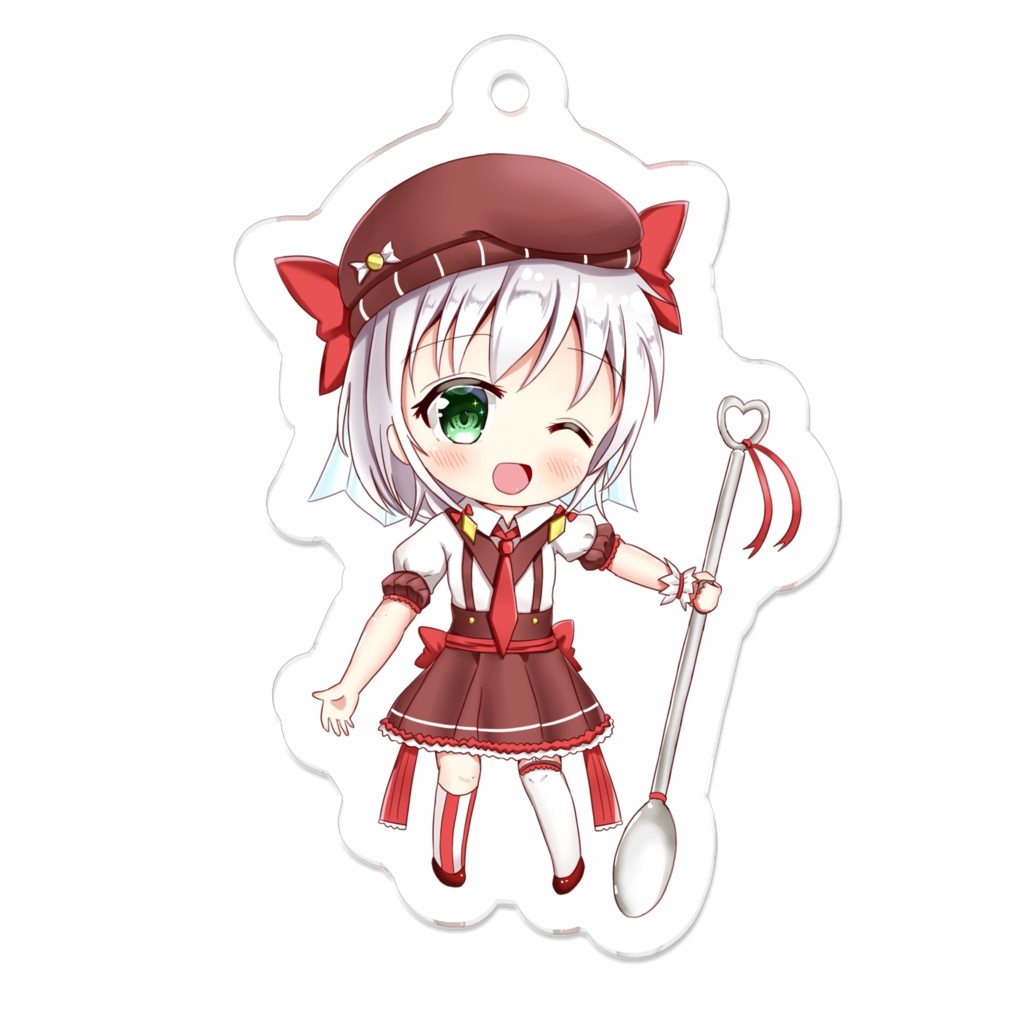 SDショコラちゃんアクリルキーホルダー