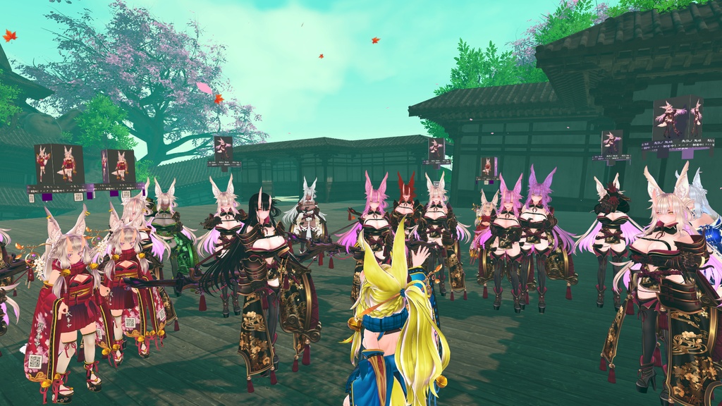 オリジナル3Dモデル「天狐ノ鬼姫」Ver1.13+付属品