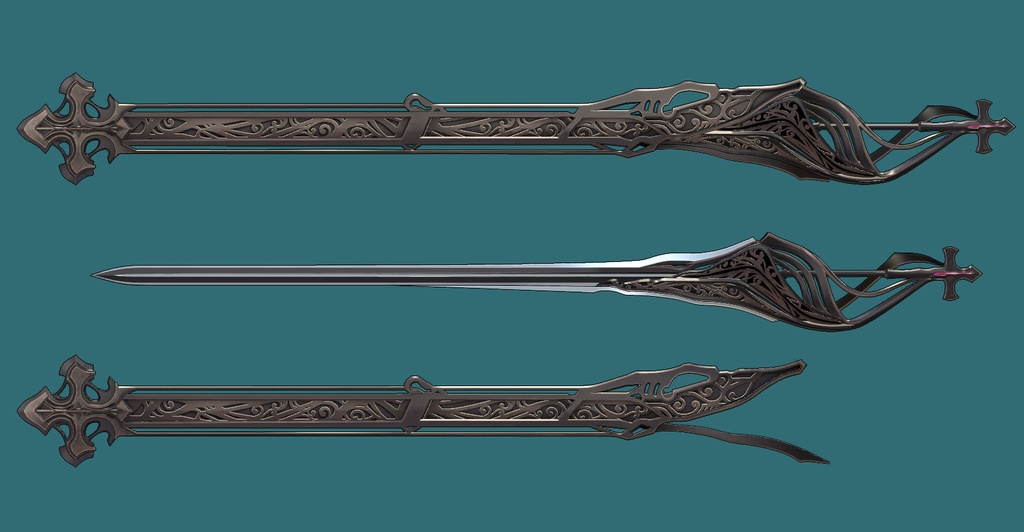 オリジナル3Dモデル  Losalia.Nero_Ver2