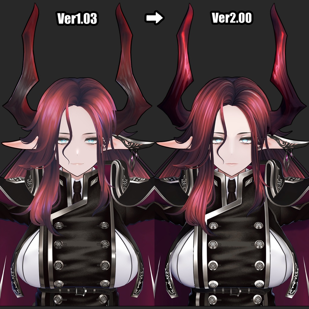 オリジナル3Dモデル  Losalia.Nero_Ver2