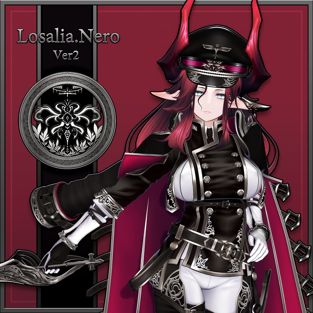 オリジナル３Dモデル  Losalia.Nero_Ver2