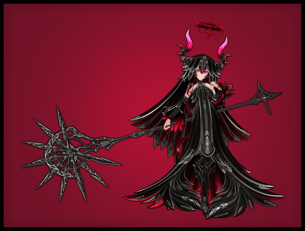 オリジナル3Dモデル『エレィア- Elleia 』