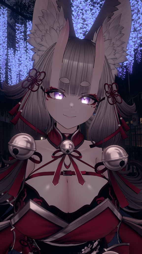 【 オリジナル3Dモデル 】天狐ノ鬼娘