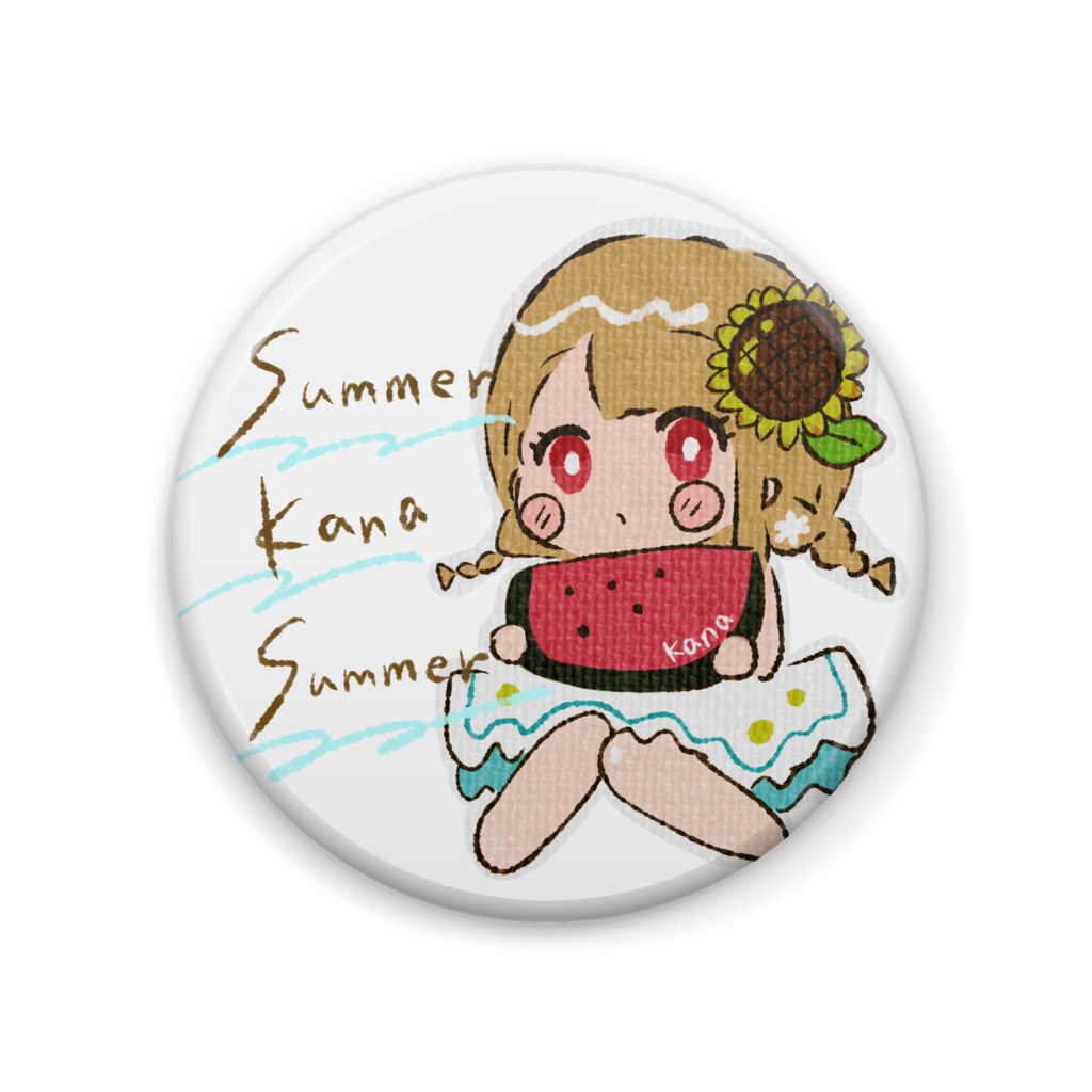 Summer*缶バッチ