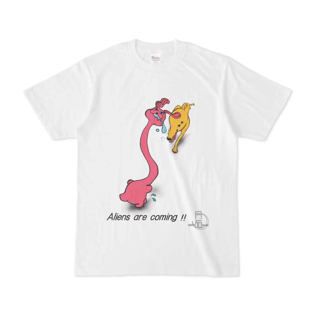 Tシャツ Alien is coming !!