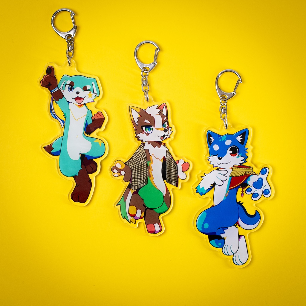 アクリルキーホルダー