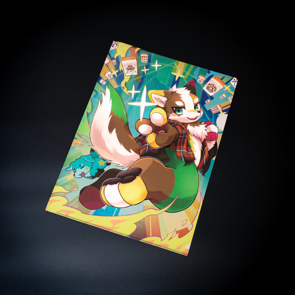 かるめ勝利のクリアファイル