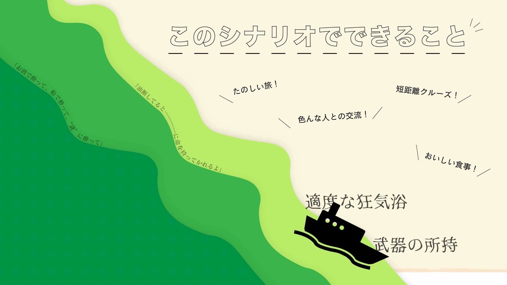 クトゥルフ神話TRPGシナリオ「湖からの緑」SPLL:E108721