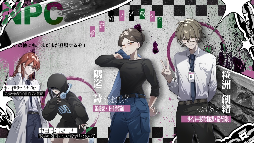 クトゥルフ神話TRPG『Complicated Murderers』SPLL:E187750