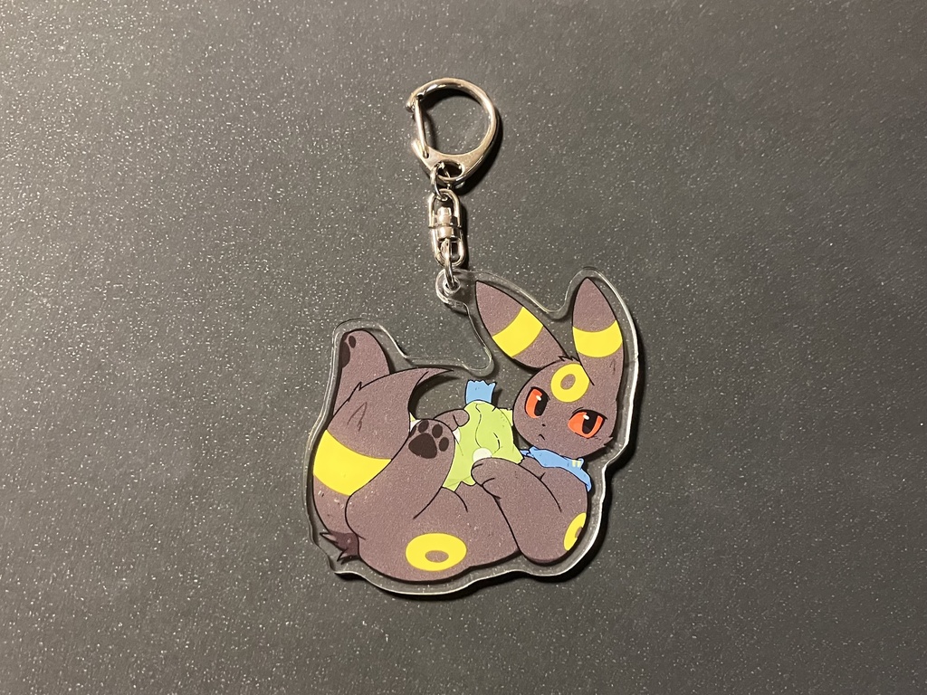 両面色違いアクキー