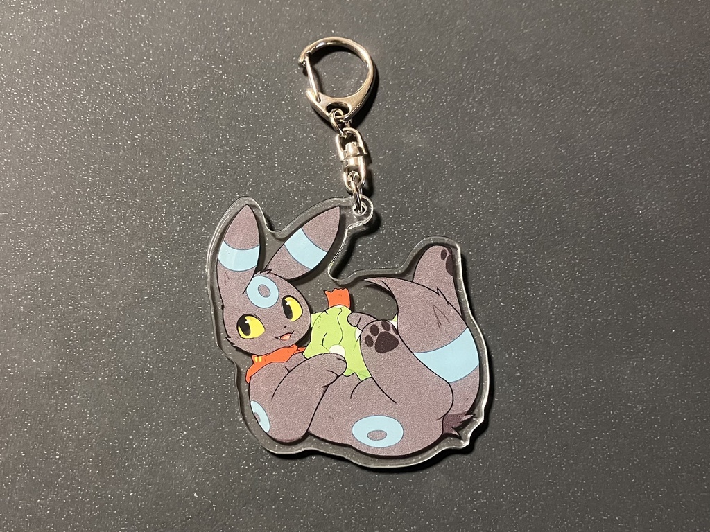 両面色違いアクキー