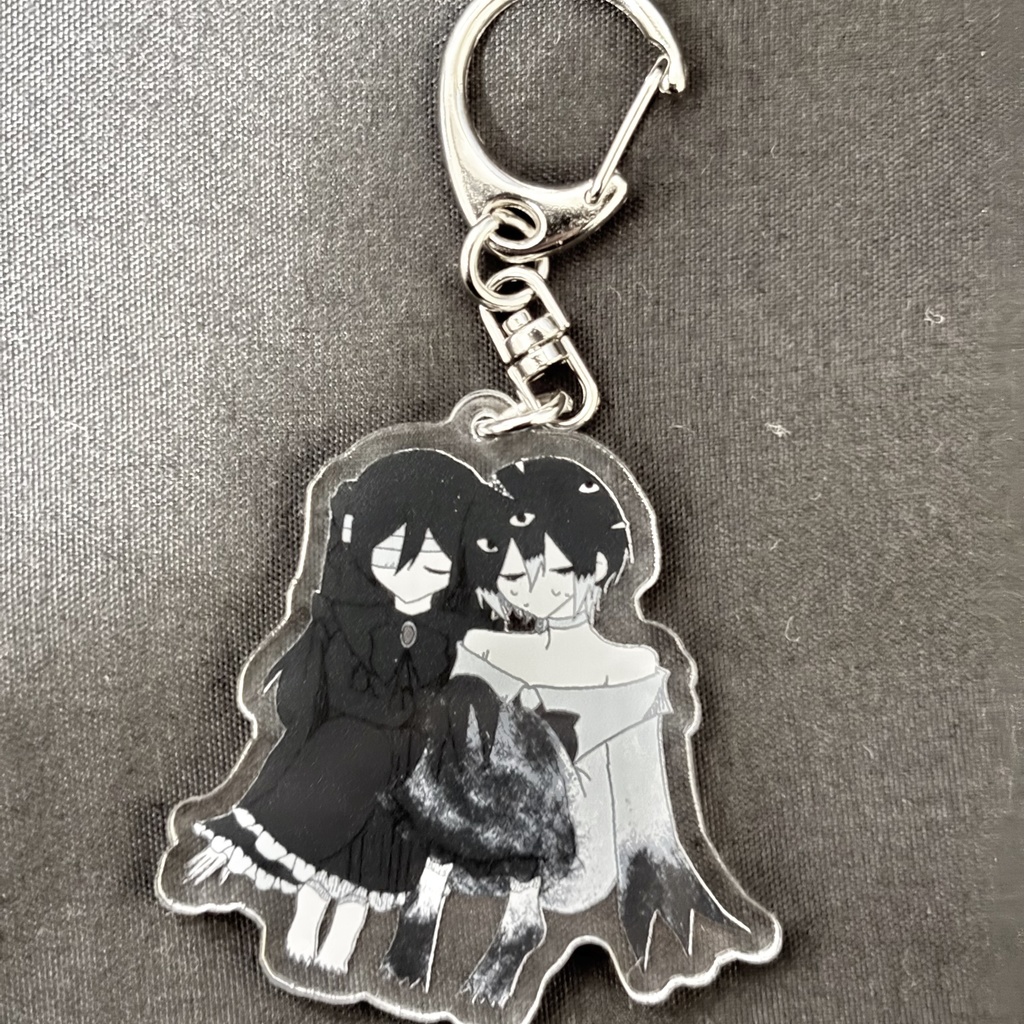 メアー＆オスクロのアクリルキーホルダー