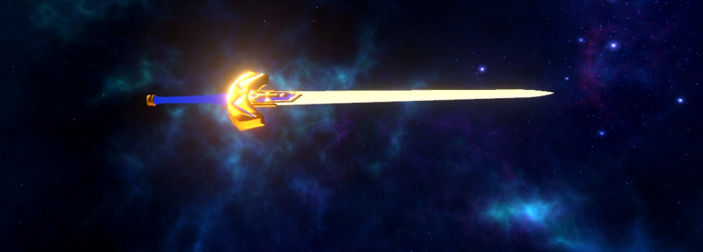 FREE excalibur and sword particle for vrchat