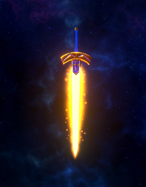 FREE excalibur and sword particle for vrchat